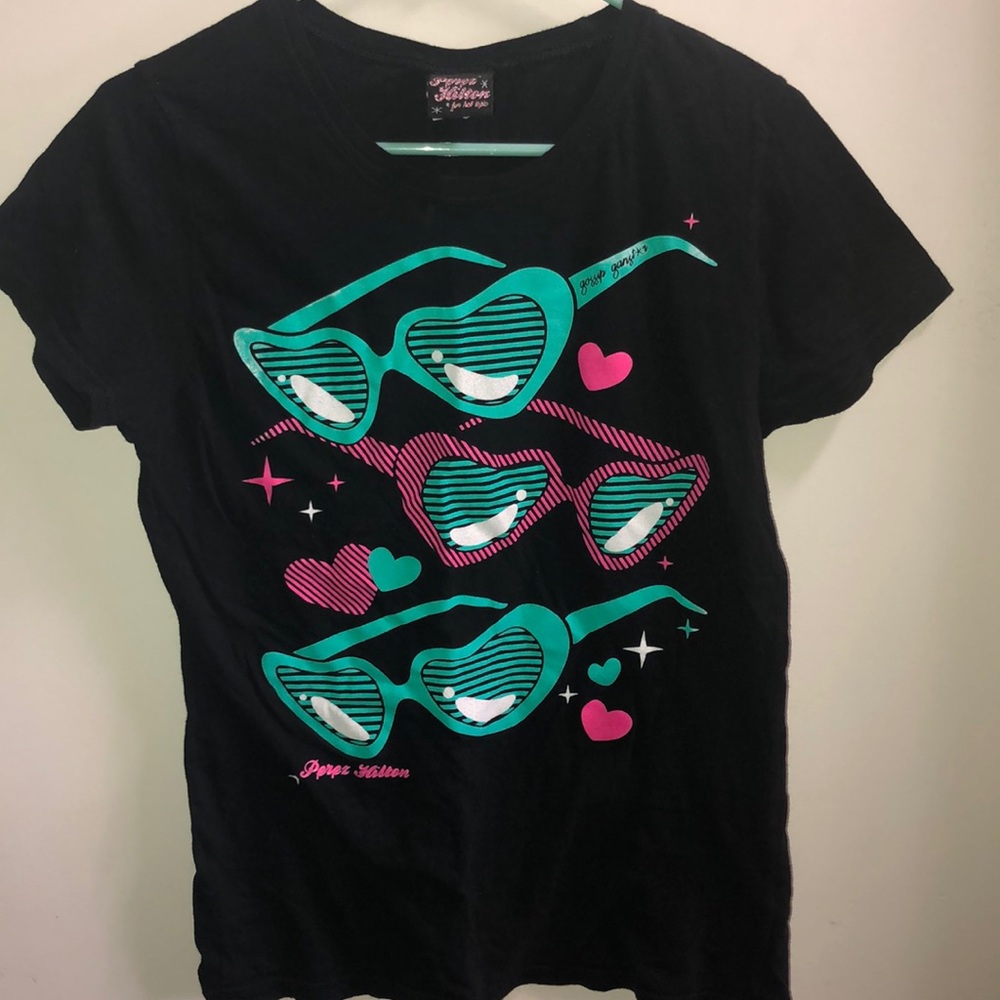 Perez Hilton for Hot Topic t-shirt